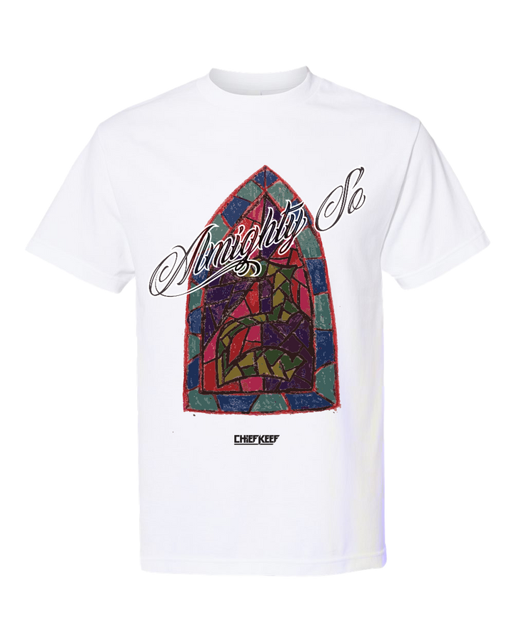 Chief Keef - Almighty So 2 - Stained Glass Tee - White
